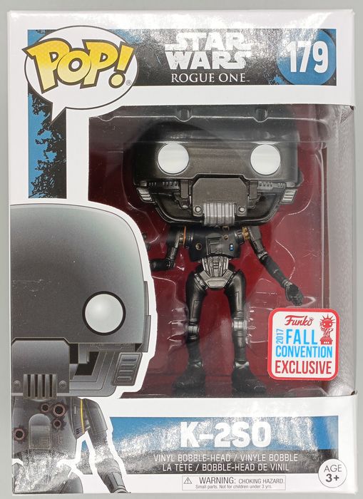 179 K-2SO (Blaster) - Star Wars Rogue One - 2017 Con Funko POP - Damaged Box