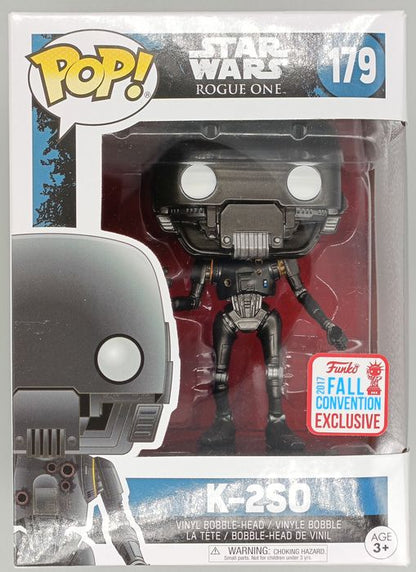179 K-2SO (Blaster) - Star Wars Rogue One - 2017 Con Funko POP - Damaged Box