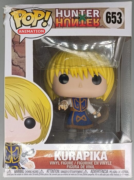 653 Kurapika - Hunter X Hunter - Box Damaged Funko POP