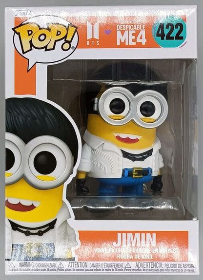 422 Jimin - Minions x BTS - Rocks Funko POP - Brand New