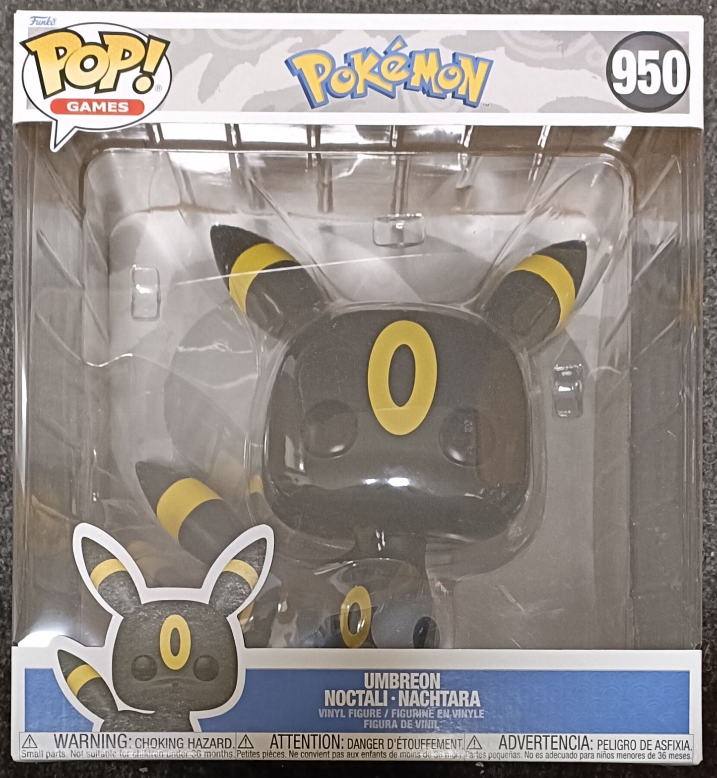 950 Umbreon - Pokemon - 10 Inch Supersize Funko POP - Brand New