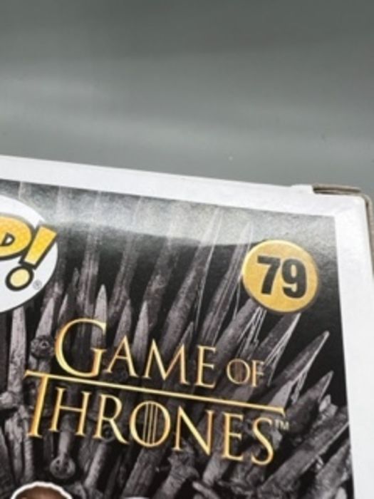 #79 Arya Stark (w/ Spear) - Game of Thrones - Box Damaged Funko POP