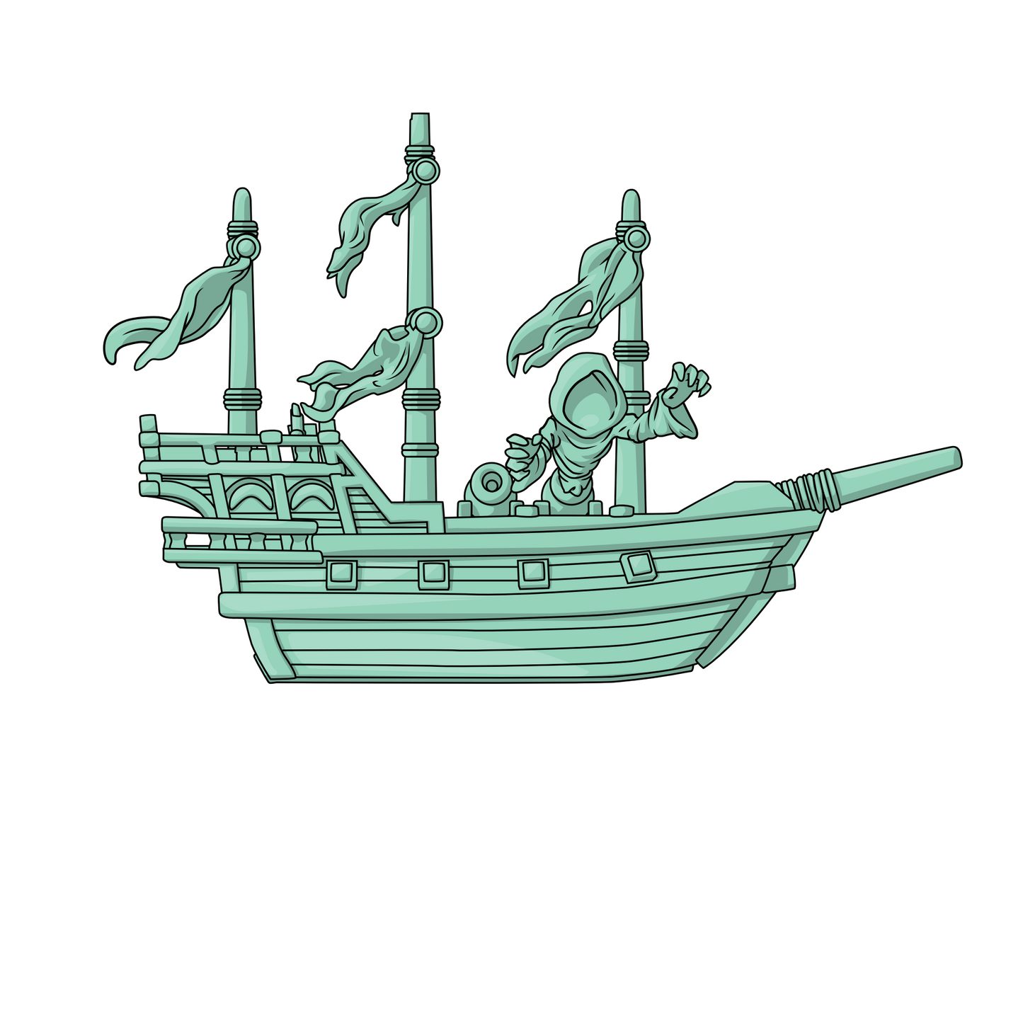 Youtooz Ghost Ship - Sea of Thieves