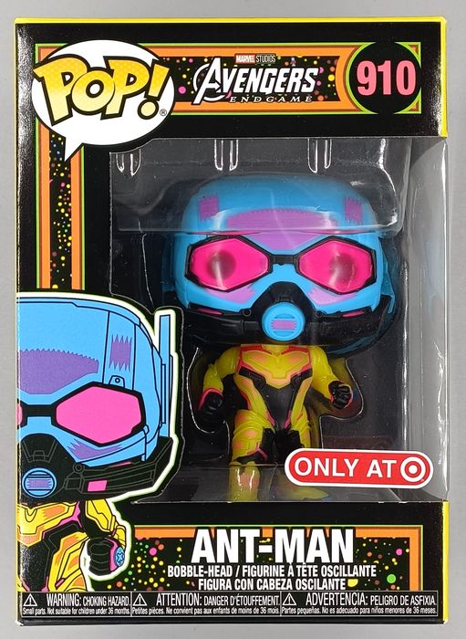 #910 Ant-Man (Blacklight) - Marvel Avengers Endgame Funko POP