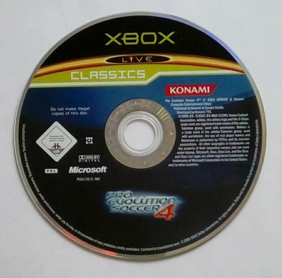 Pro Evolution Soccer 4 for Microsoft Xbox - [Just Disc]