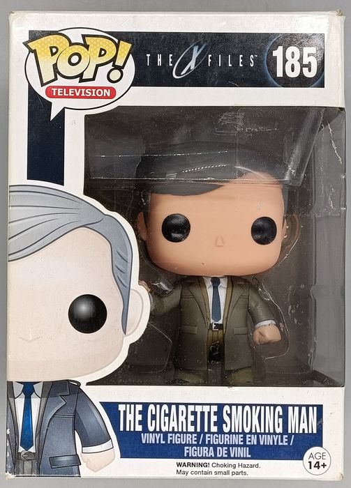 185 The Cigarette Smoking Man - The X-Files - Funko POP - Box Damaged