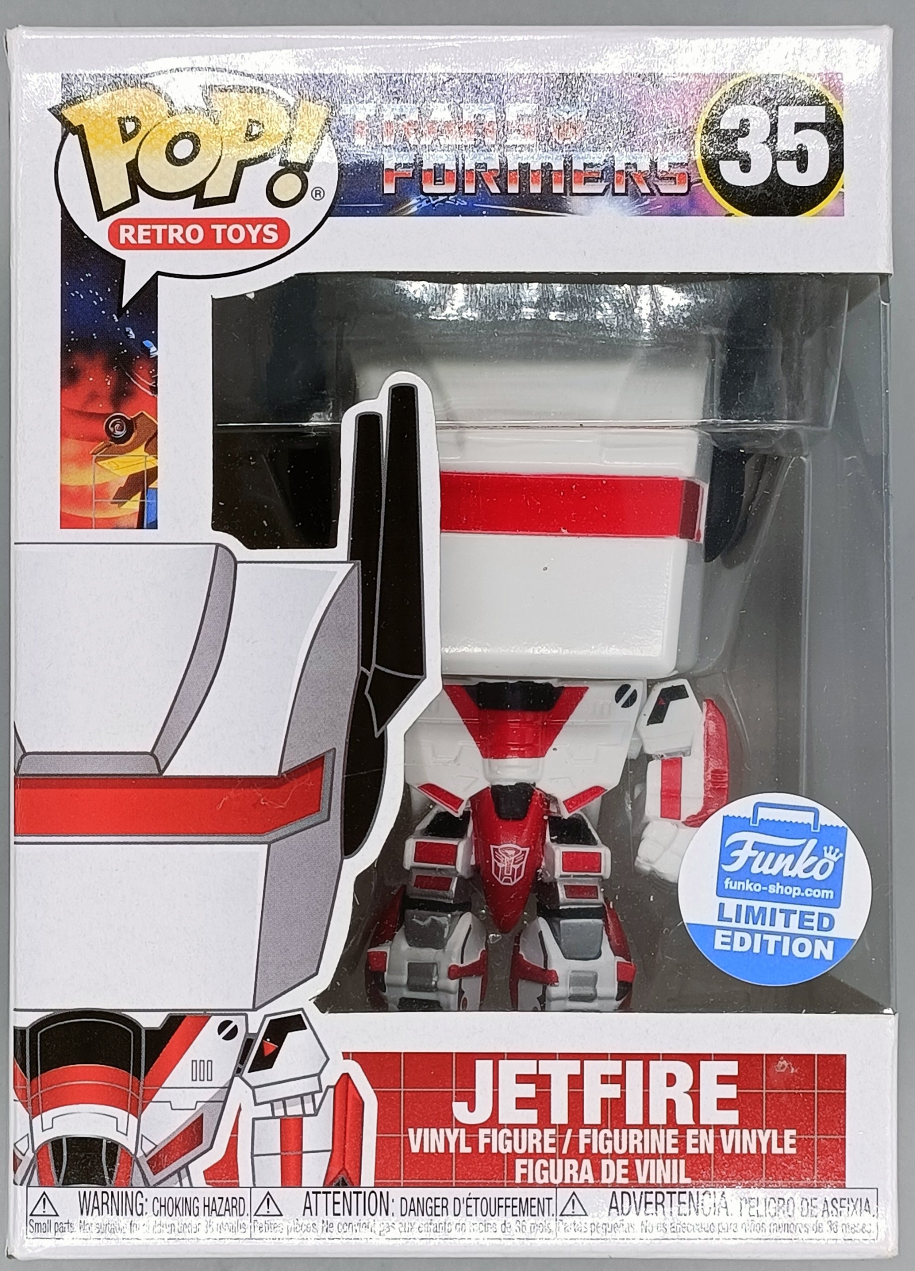 #35 Jetfire - Transformers - Box Damaged Funko POP