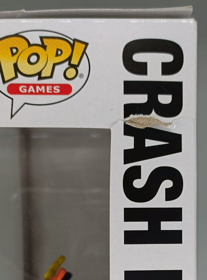 06 Crash Bandicoot - Games Cover - Funko POP - Box Damaged