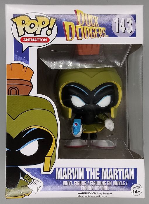 143 Marvin the Martian - Duck Dodgers - Funko POP - Box Damaged