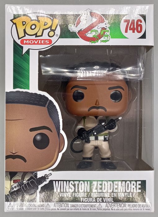 #746 Winston Zeddemore - Ghostbusters 35th Funko POP