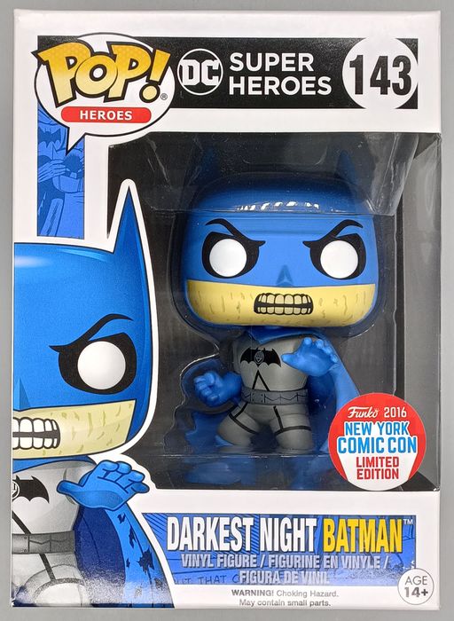 #143 Darkest Night Batman - DC Super Heroes Funko POP