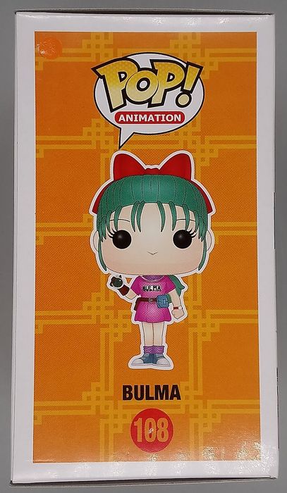 108 Bulma - Dragon Ball - Funko POP - Box Damaged