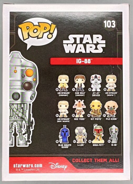 #103 IG-88 - Star Wars - Smuggler's Bounty Funko POP