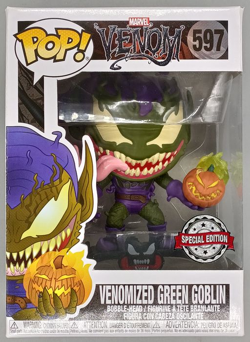 597 Venomized Green Goblin - Marvel - Box Damaged Funko POP