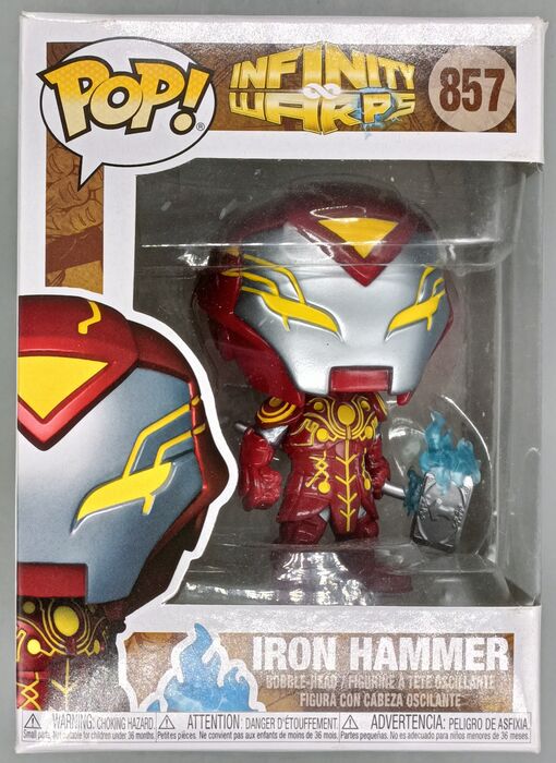 #857 Iron Hammer - Marvel Infinity Warps - Box Damaged Funko POP