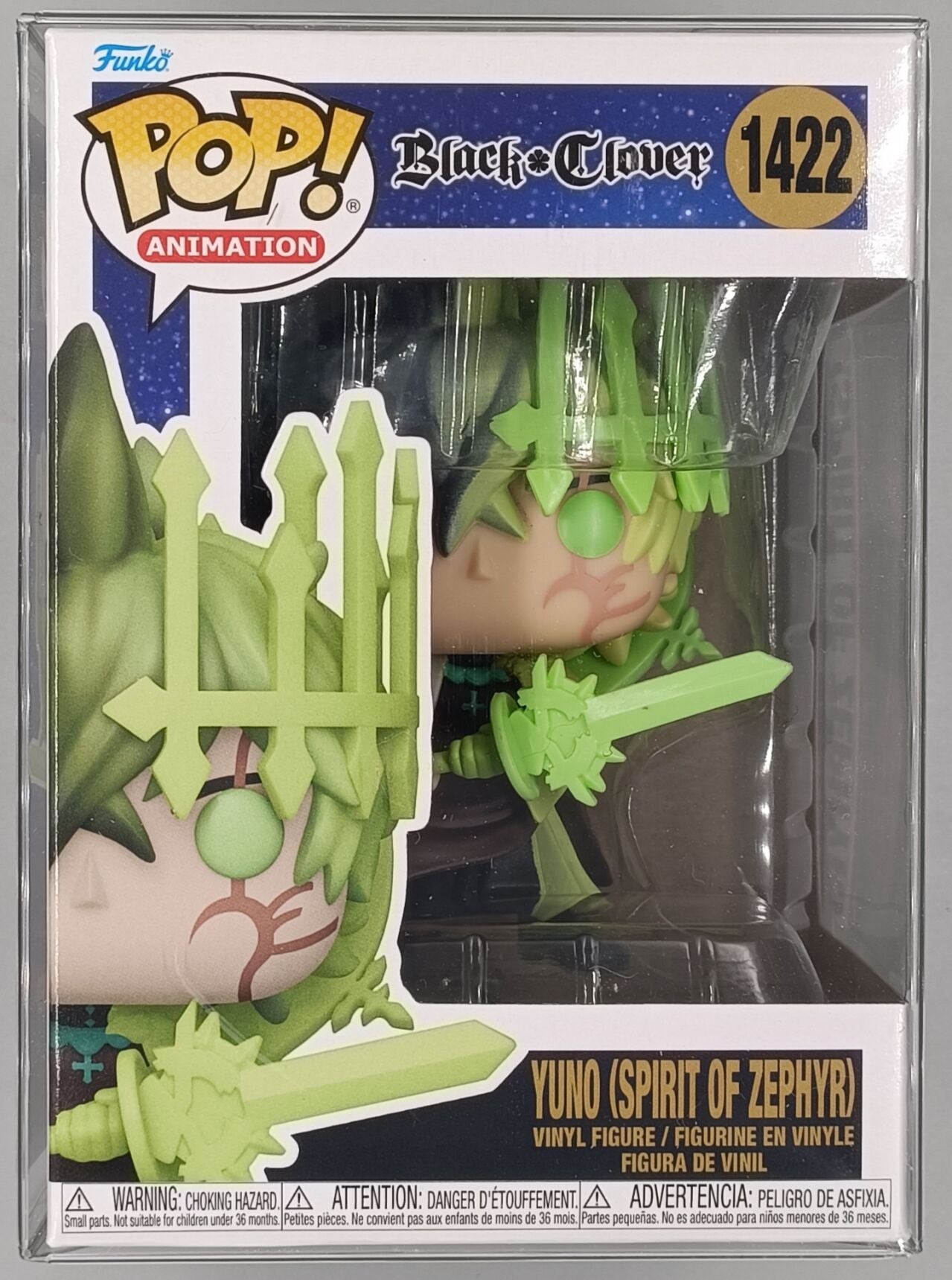 1422 Yuno (Spirit of Zephyr) - Black Clover Funko POP