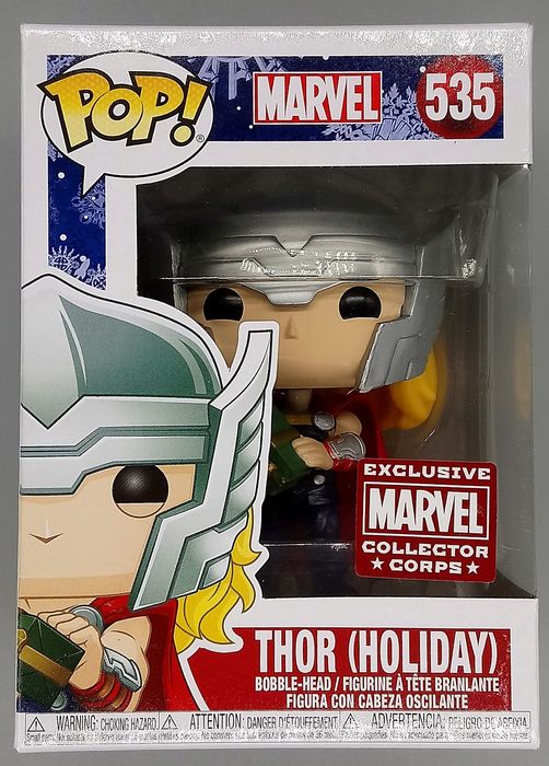 #535 Thor (Holiday) - Marvel Collector Corps Funko POP