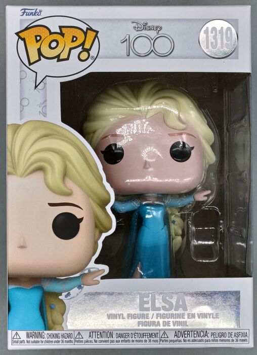1319 Elsa (Mid-Transformation) Disney Frozen - Box Damaged Funko POP