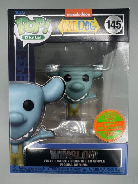 #145 Winslow Digital 1800pc Limited Edition Cat Dog Nickelodeon Box Damaged Funko POP