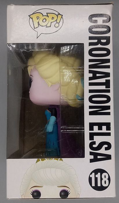 #118 Coronation Elsa - Disney Frozen - BOX DAMAGE