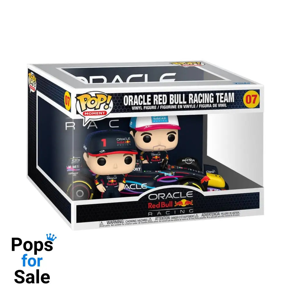 Racing POP! Moment Vinyl Figures Red Bull team 9 cm