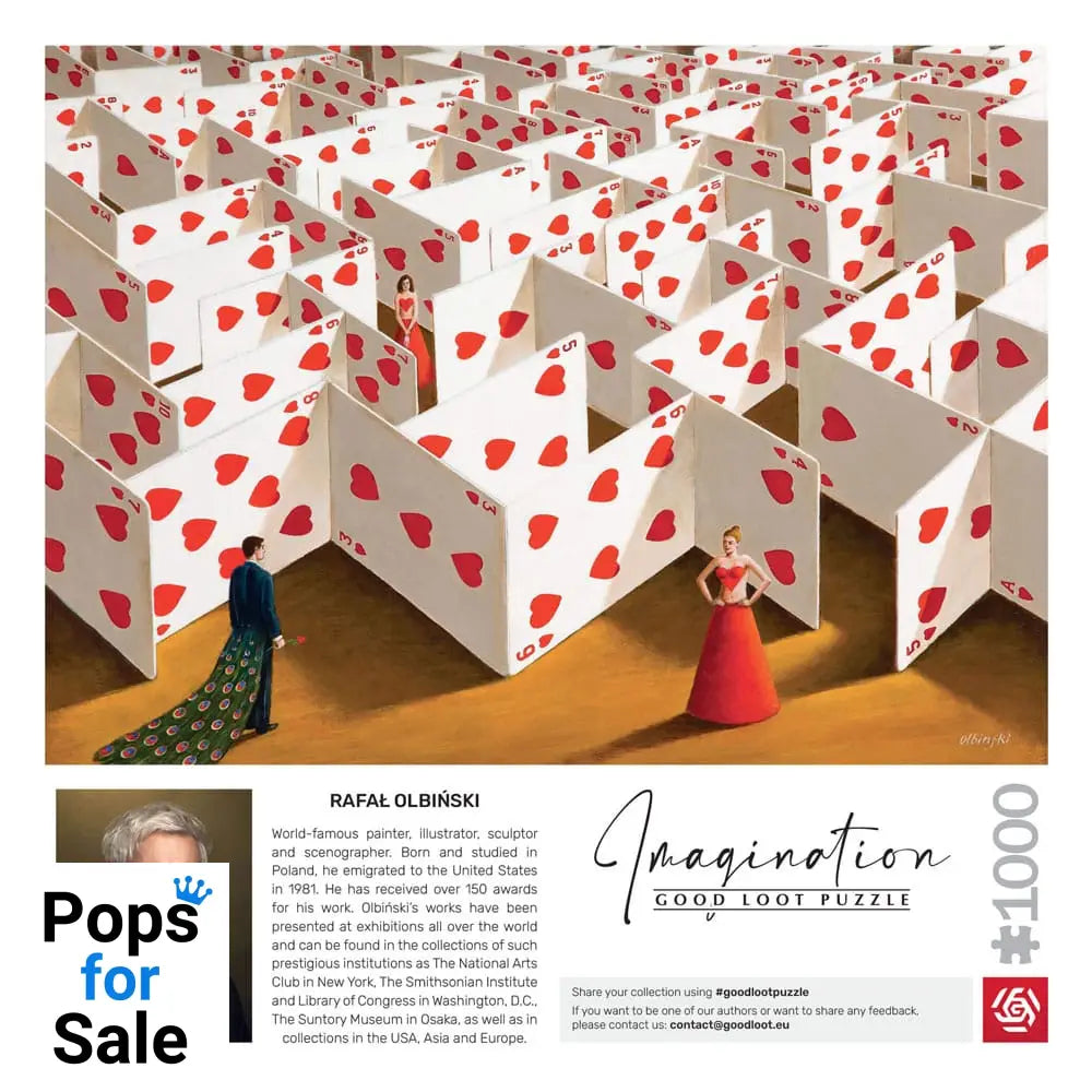 Rafal Olbinski Imagination Puzzle Excessive Meticulousness (1000 pieces)