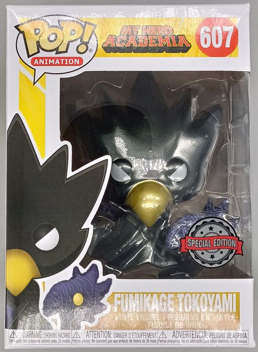 #607 Fumikage Tokoyami - Metallic - My Hero Academia Funko POP