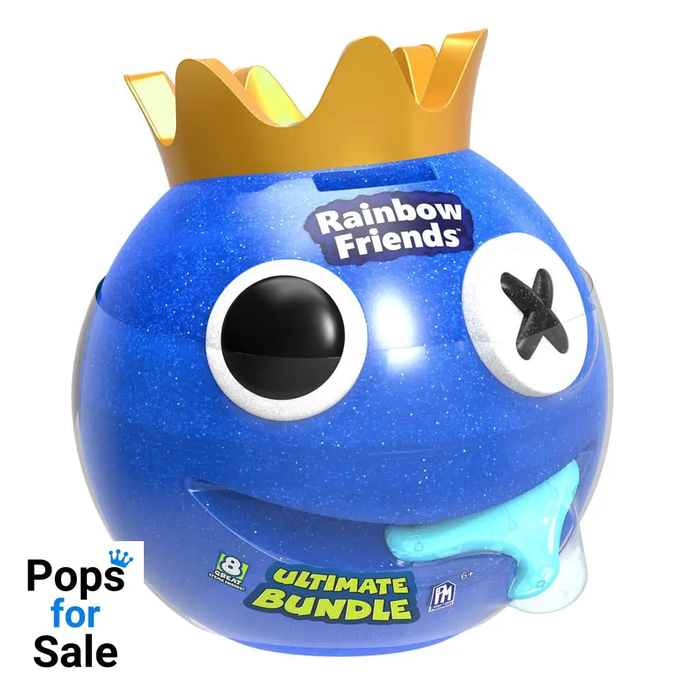 Rainbow Friends Head Bundle Blue Metallic