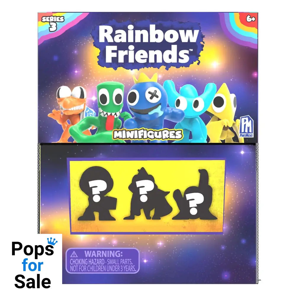Rainbow Friends Minifigures 7 cm Series 3 Display (24)
