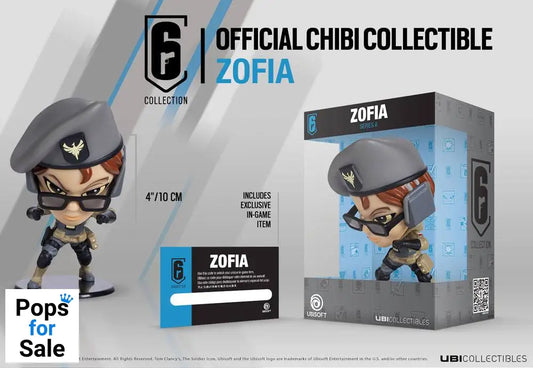 Rainbow Six Siege 6 Collection Chibi Figure Series 6 Zofia 10 cm