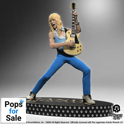 Randy Rhoads IV Rock Iconz Statue The Early Years Blue Version 24 cm