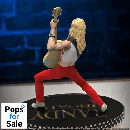 Randy Rhoads IV Rock Iconz Statue The Early Years Red Version 24 cm