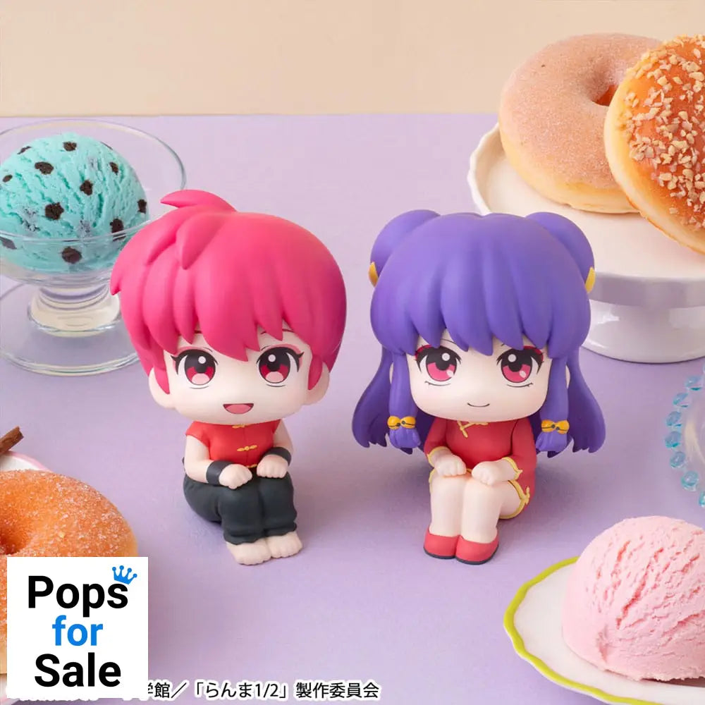 Ranma 1/2 Look Up PVC Statue Ranma & Shampoo 11 cm (with gift) Statues