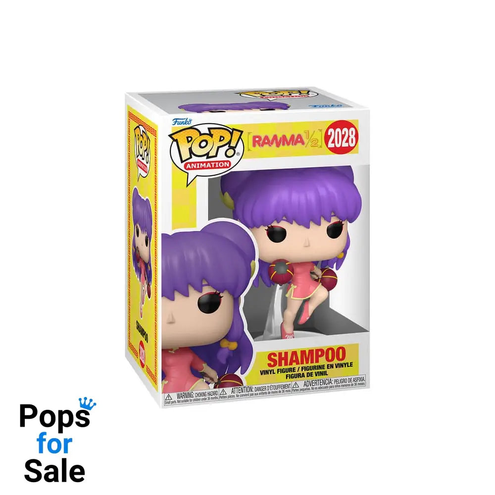 Ranma 1/2 POP! Animation Vinyl Figure Shampoo w/CH 9 cm Assortment (6)