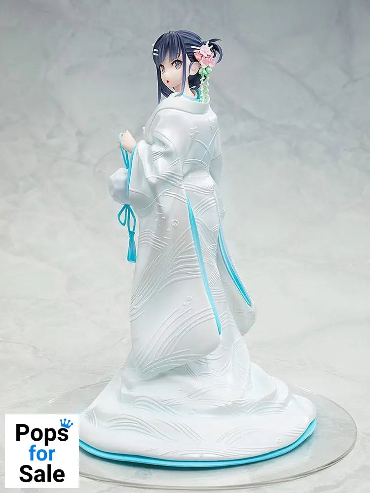 Rascal Does Not Dream of a Bunny Girl Senpai Statue 1/7 Mai Sakurajima White Kimono Ver. 23 cm