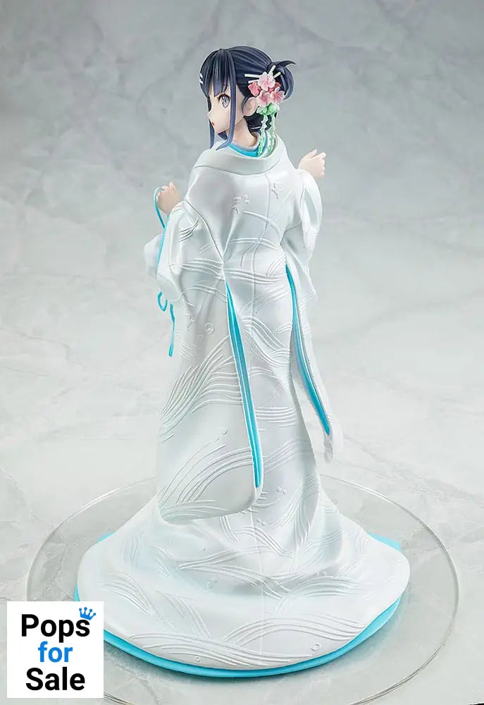 Rascal Does Not Dream of a Bunny Girl Senpai Statue 1/7 Mai Sakurajima White Kimono Ver. 23 cm