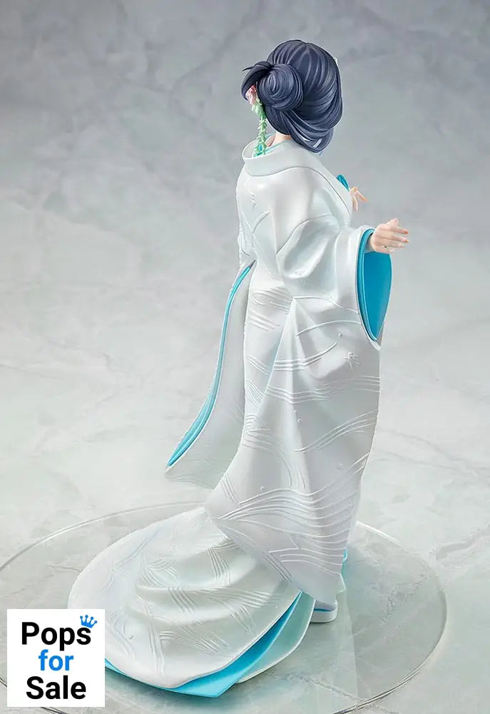 Rascal Does Not Dream of a Bunny Girl Senpai Statue 1/7 Mai Sakurajima White Kimono Ver. 23 cm