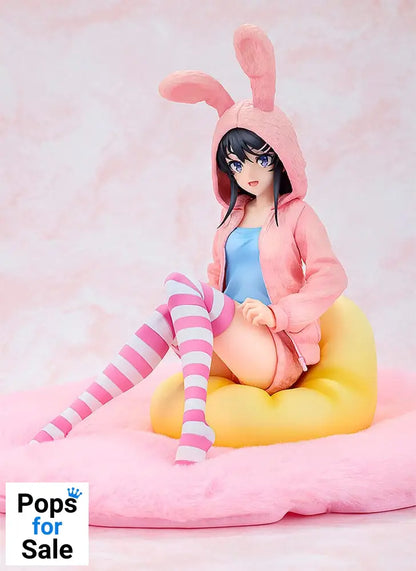 Rascal Does Not Dream of a Knapsack Kid PVC Statue 1/7 Mai Sakurajima Hoodie Look Rabbit Ears Ver. 18 cm