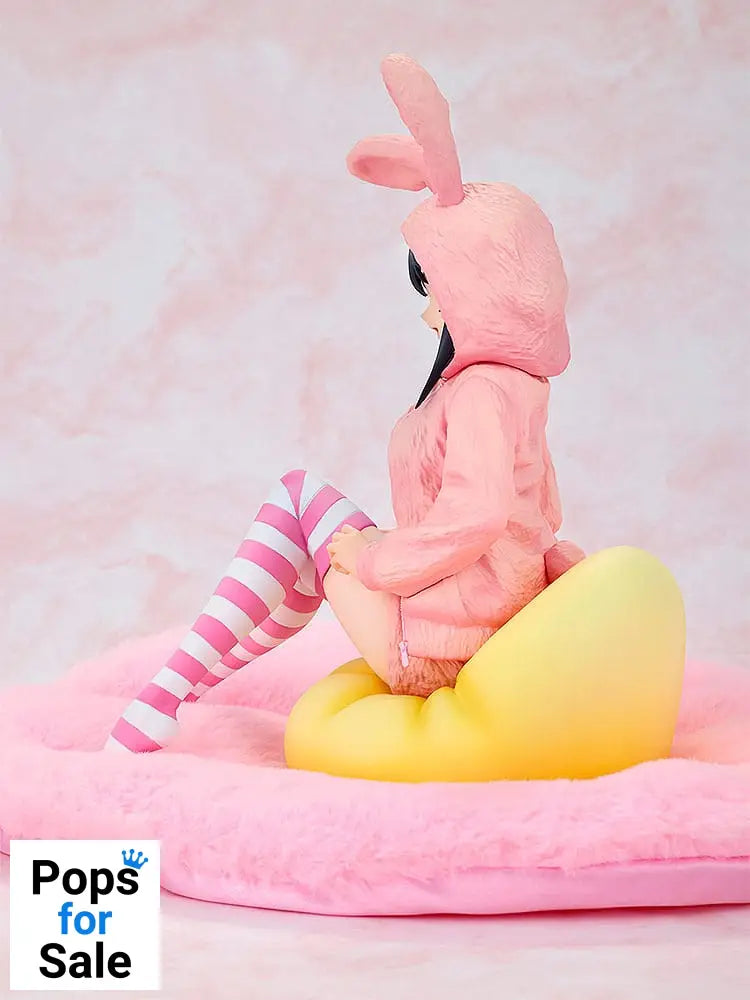 Rascal Does Not Dream of a Knapsack Kid PVC Statue 1/7 Mai Sakurajima Hoodie Look Rabbit Ears Ver. 18 cm
