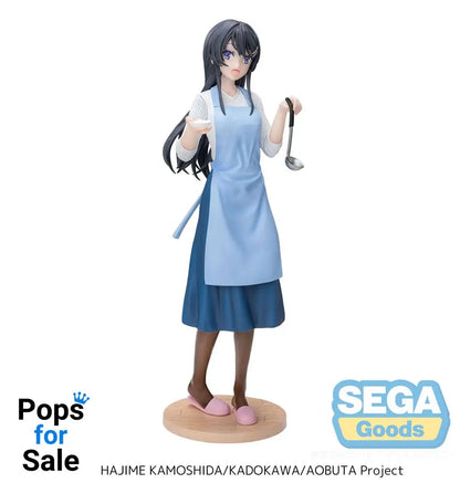 Rascal Does Not Dream of Bunny Girl Senpai Luminasta PVC Statue Mai Sakurajima Apron 14 cm Statues