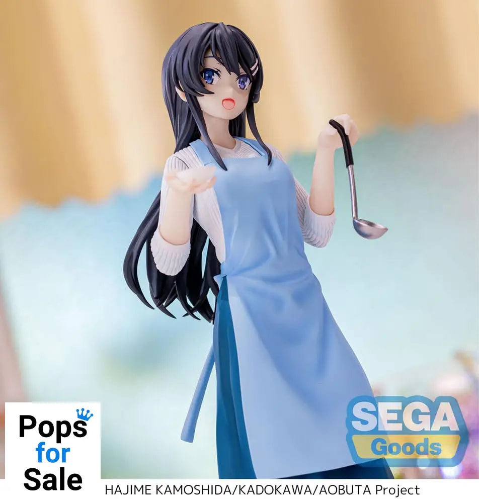 Rascal Does Not Dream of Bunny Girl Senpai Luminasta PVC Statue Mai Sakurajima Apron 14 cm Statues