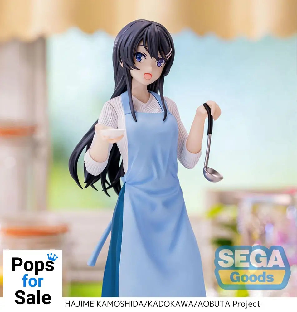 Rascal Does Not Dream of Bunny Girl Senpai Luminasta PVC Statue Mai Sakurajima Apron 14 cm