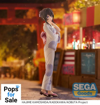 Rascal Does Not Dream of Bunny Girl Senpai Luminasta PVC Statue Mai Sakurajima Yukata 22 cm