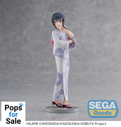 Rascal Does Not Dream of Bunny Girl Senpai Luminasta PVC Statue Mai Sakurajima Yukata 22 cm