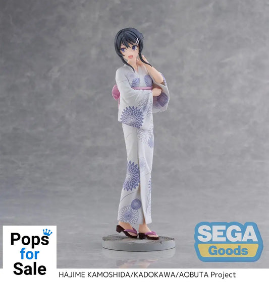 Rascal Does Not Dream of Bunny Girl Senpai Luminasta PVC Statue Mai Sakurajima Yukata 22 cm