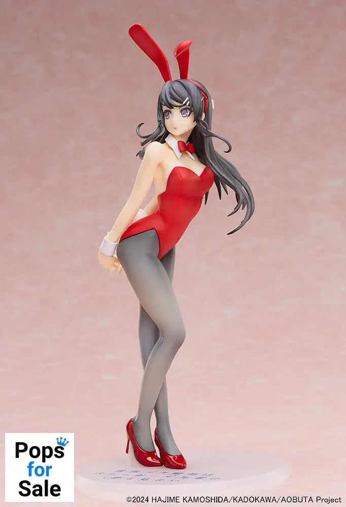 Rascal Does Not Dream of Bunny Girl Senpai Statue 1/7 Mai Sakurajima Red Bunny Girl Ver. 27 cm