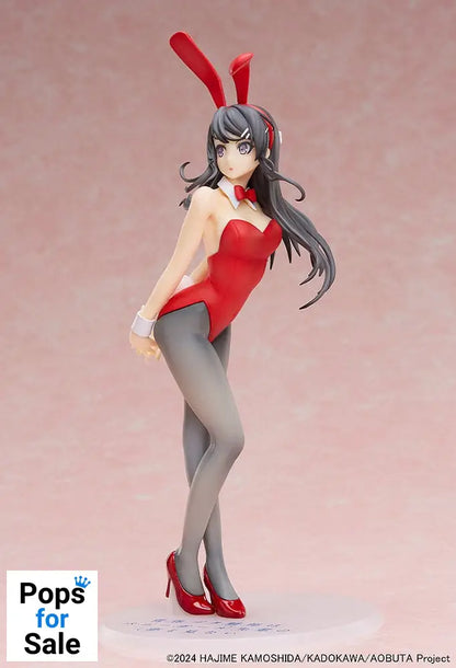 Rascal Does Not Dream of Bunny Girl Senpai Statue 1/7 Mai Sakurajima Red Bunny Girl Ver. 27 cm