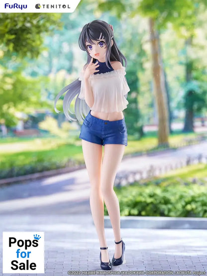 Rascal Does Not Dream of Bunny Girl Senpai Tenitol PVC Statue Mai Sakurajima 31 cm