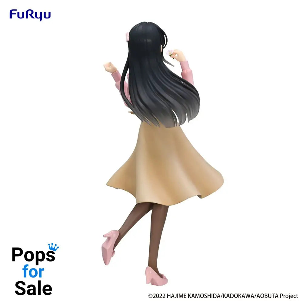 Rascal Does Not Dream of Bunny Girl Senpai Trio-Try-iT PVC Statue Mai Sakurajima Spring Outfit Ver. 21 cm