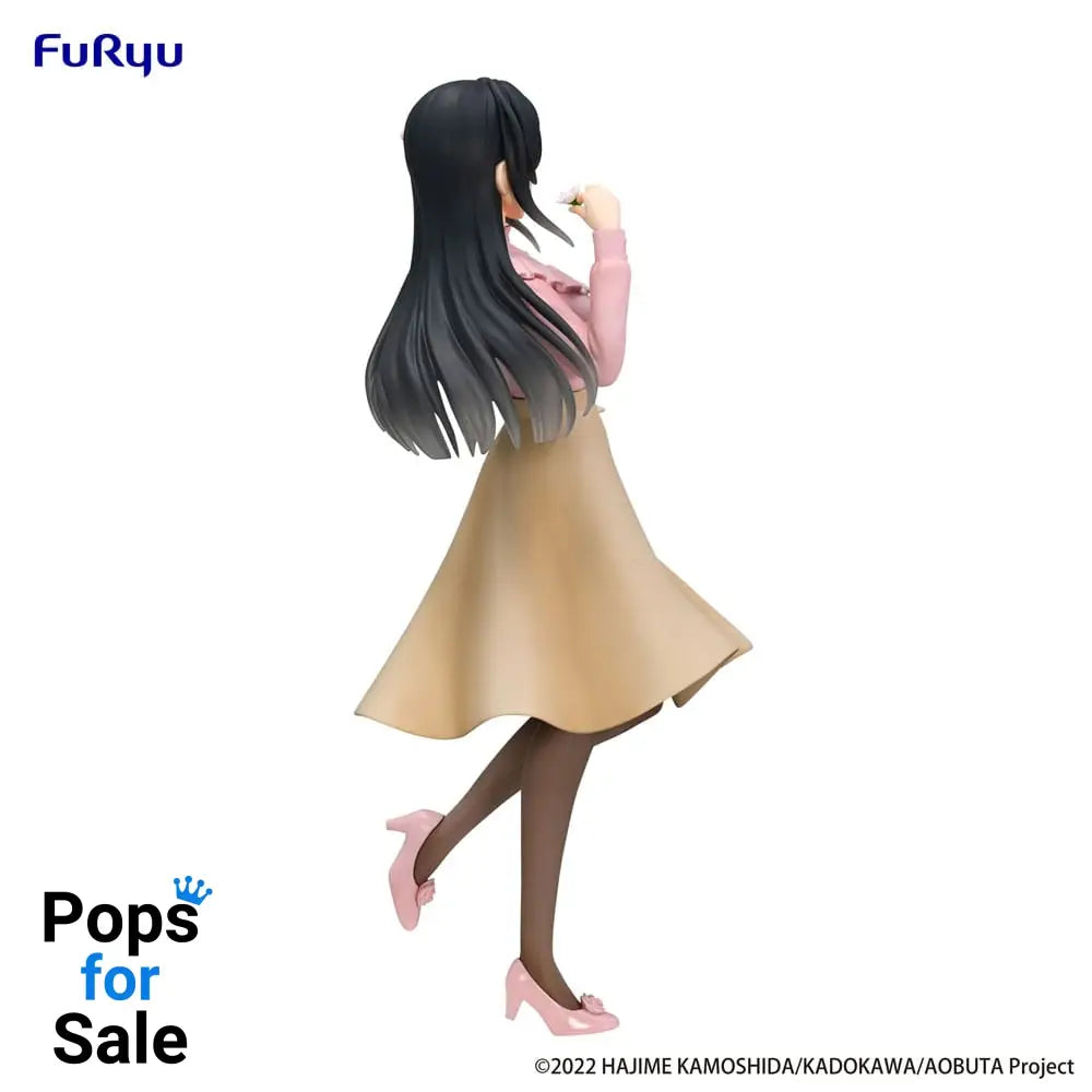 Rascal Does Not Dream of Bunny Girl Senpai Trio-Try-iT PVC Statue Mai Sakurajima Spring Outfit Ver. 21 cm Statues